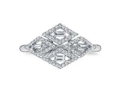 White Gold Stylish Wedding Ring for Women For All Occasions