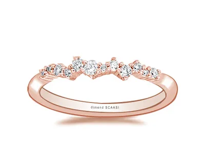 Rose Gold Bridal Sets - Wedding Band For Women