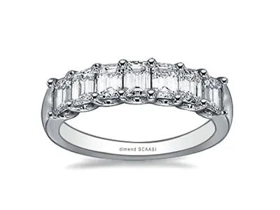 White Gold Luxury Jewelry Women's Wedding Ring