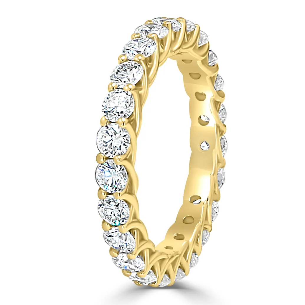 Yellow Gold Eternity Bands A Everlasting Love Symbol Wedding Rings jewelry store near me