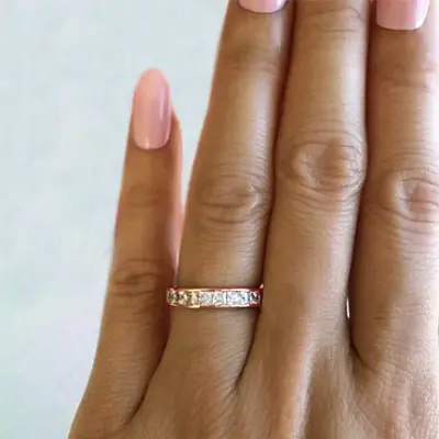 Rose Gold Custom Wedding Ring Made Just For You jewelry store near me