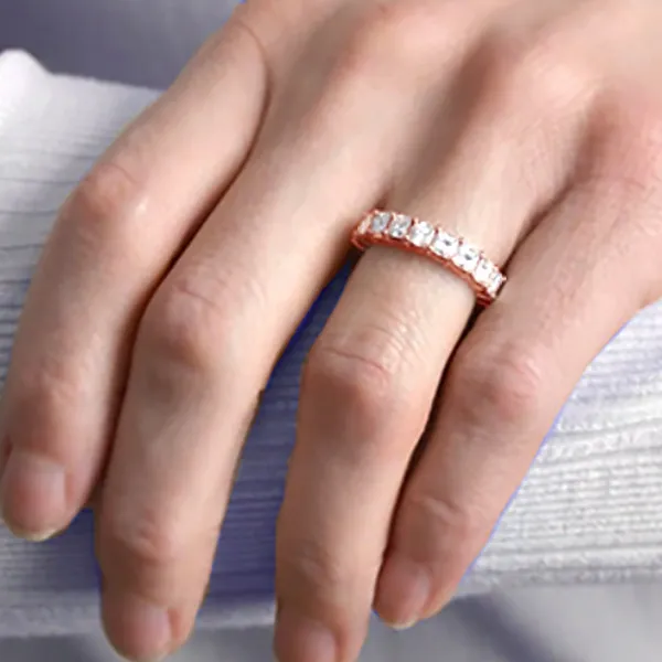 Rose Gold Women's Diamond Wedding Ring jewelry store near me
