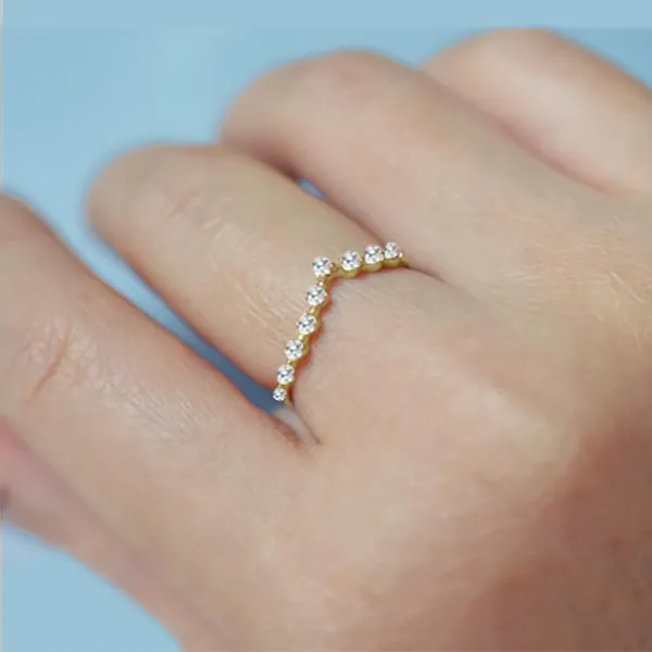 Yellow Gold The Royalty Ring for Women jewelry store near me