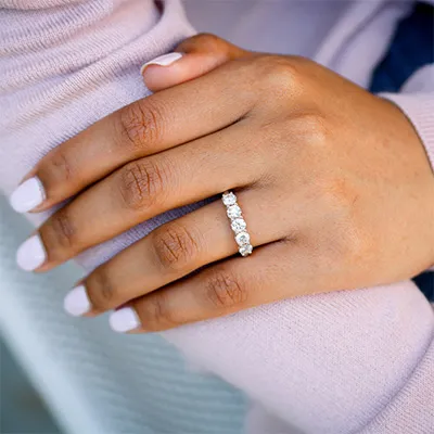 White Gold Ultra Glamorous Modern Royalty Diamond Eternity Band jewelry windy city White Gold Ultra Glamorous Modern Royalty Diamond Eternity Band jewelry windy city