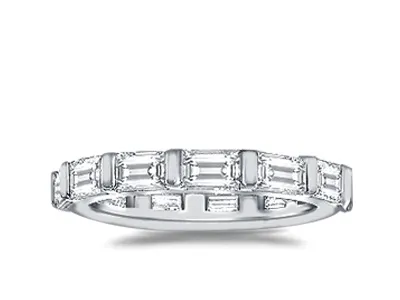 White GoldOne Of The Best Baguette Ring In Chicago