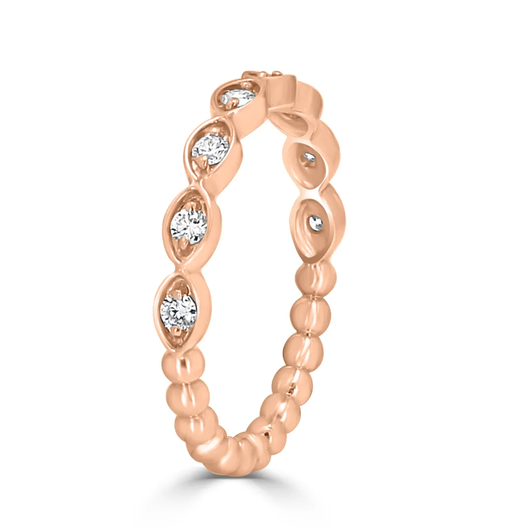 Rose Gold Tandem Collection Wedding Band jewelry store near me