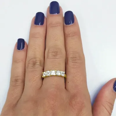 Yellow Gold Perfect Anniversary Gift Idea For Your Wife In Santa Clara jewelry store near me