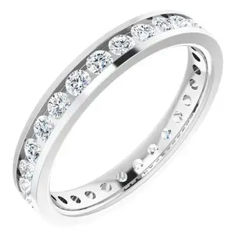 Platinum Stunning Diamond Band In Los Altos California jewelry store near me