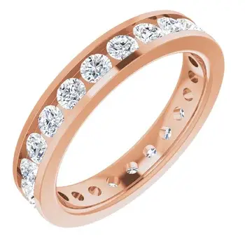 Rose Gold Stunning Diamond Band In HighLand Park, Texas jewelry store near me