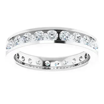 Platinum Stunning Diamond Band In HighLand Park, Texas