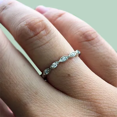White Gold Marquise Fine Round Diamond Ring In Philadelphia from best jeweler