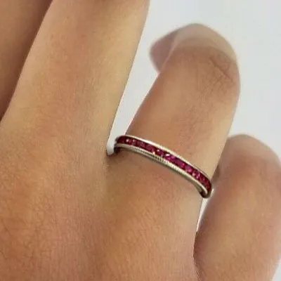 White Gold Finest Eternity Wedding Band For Women In San Francisco jewelry windy city