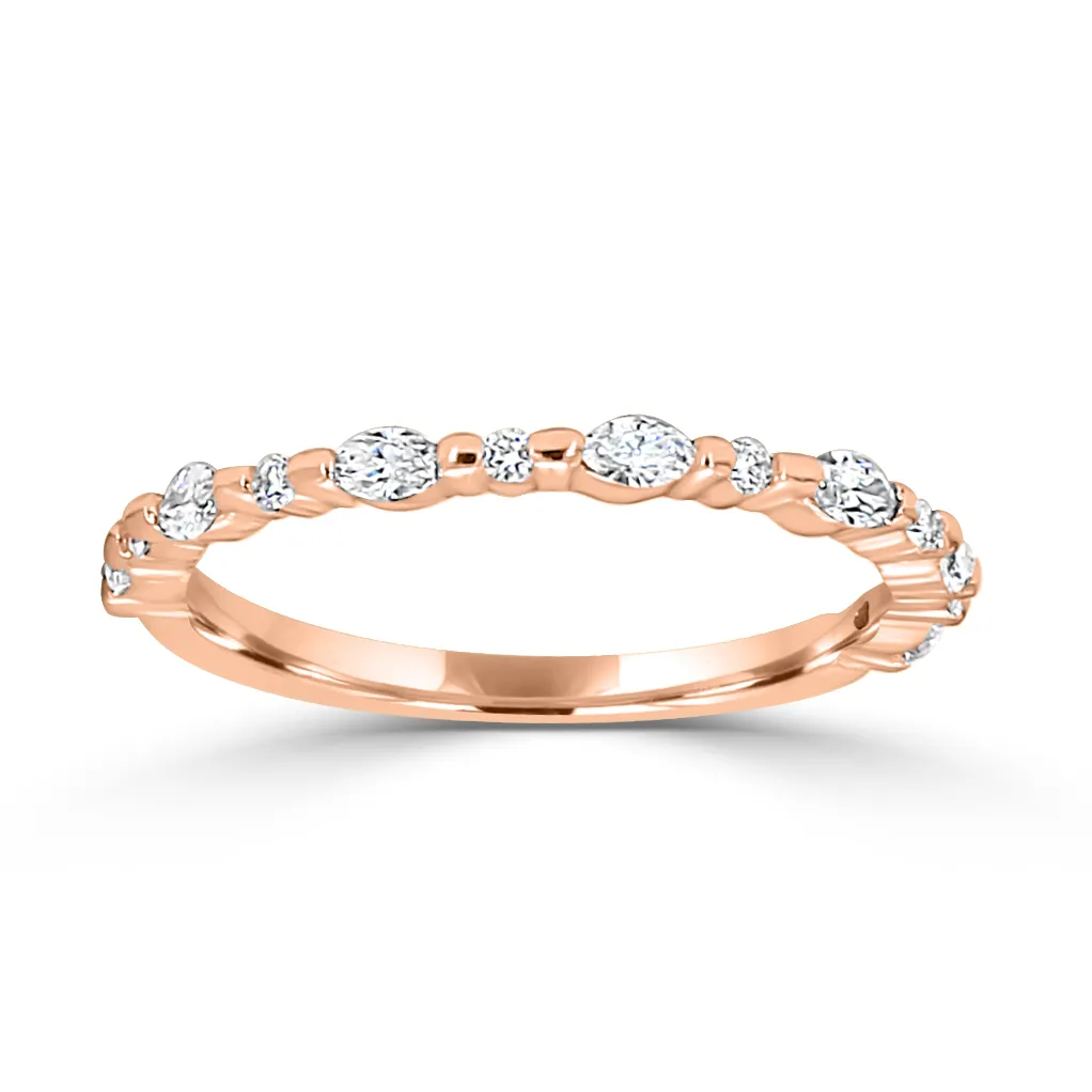 Rose Gold A Perfect Ring Gift On Wedding Or Anniversary
