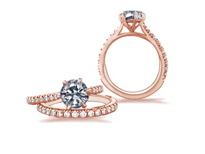 Rose Gold Women's Mothers Day Diamond Ring jewelry store near me