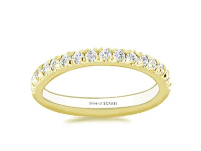 Yellow Gold Women's Mothers Day Diamond Ring