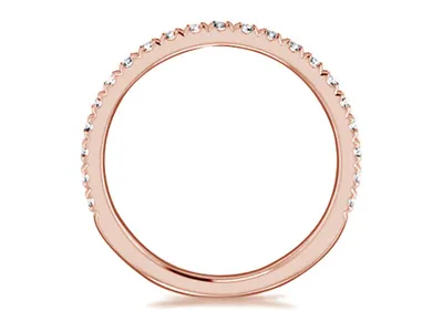 Rose Gold Engagement And Wedding Ring Set At Jewelry Store jewelry store near me
