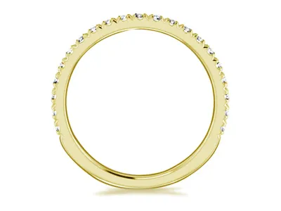 Yellow Gold Engagement And Wedding Ring Set At Jewelry Store jewelry store near me