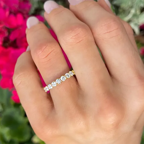 Yellow Gold Diamond Ring A Gift Idea For Mum jewelry Wabash avenue