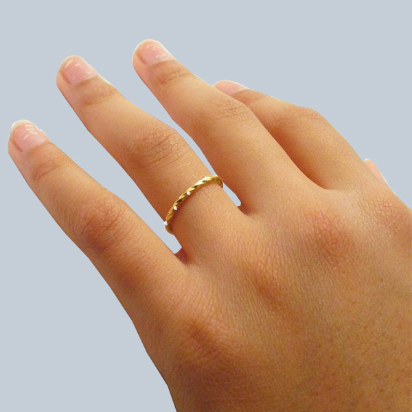Yellow Gold His And Her Wedding Bands jewelry Wabash avenue