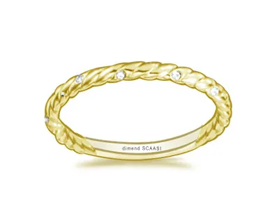 Yellow Gold His And Her Wedding Bands