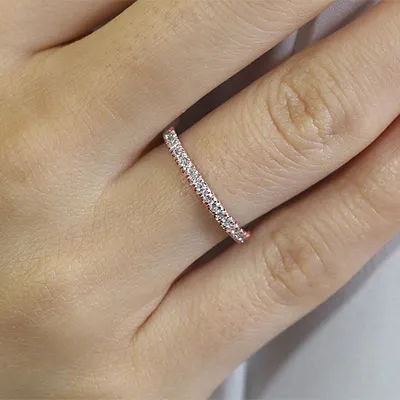 Rose Gold Matching Wedding Bands in Diamond And Gold from best jeweler