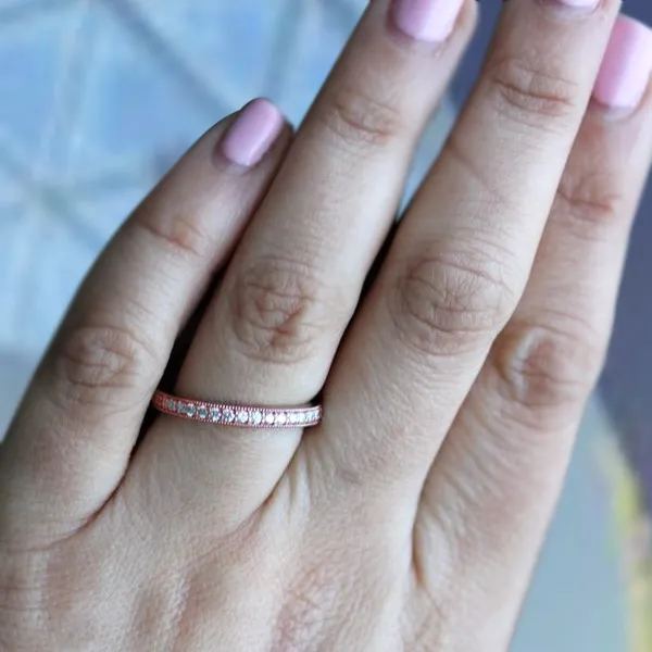 Rose Gold Antique Vintage Wedding Rings for Women and Men jewelry Wabash avenue