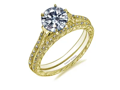 Yellow Gold Antique Vintage Wedding Rings for Women and Men jewelry store near me