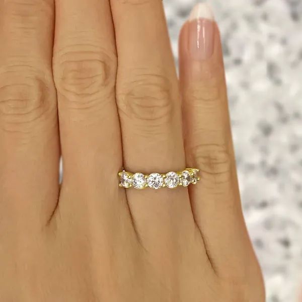 Yellow Gold Beautiful Matching Wedding Band For Your Engagement Ring jewelry Wabash avenue