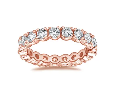 Rose Gold Beautiful Matching Wedding Band For Your Engagement Ring