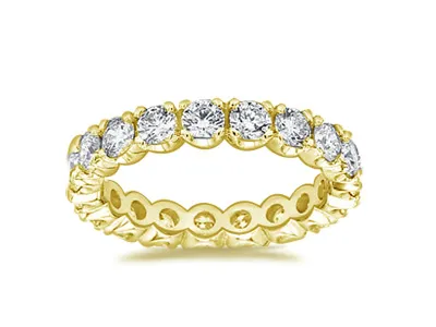 Yellow Gold Beautiful Matching Wedding Band For Your Engagement Ring