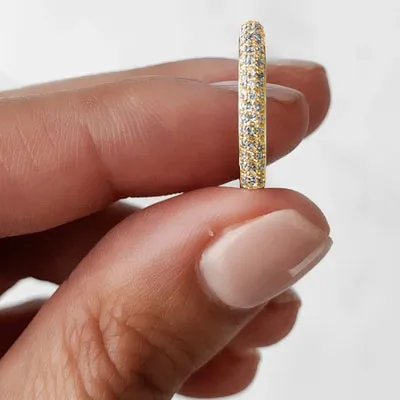 Yellow Gold Customized Wedding Ring From The Brilliant Jeweler jewelry Wabash avenue