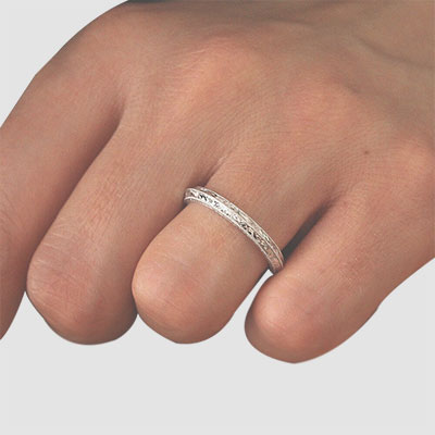 White Gold Wedding Band For EveryDay Wear jewelry windy city White Gold Wedding Band For EveryDay Wear jewelry windy city