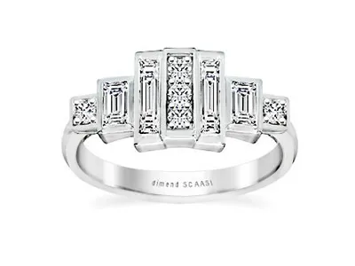 White GoldArt Deco And Edwardian Diamond Ring For Everyone