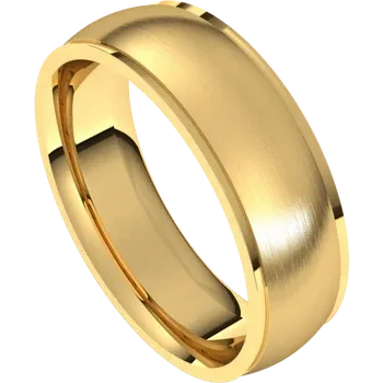 Yellow Gold High Polish Wedding Ring For Men jewelry store near me
