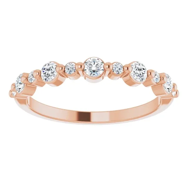 Rose Gold Perfect Wedding Band For Women