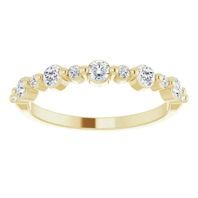 Yellow Gold Perfect Wedding Band For Women