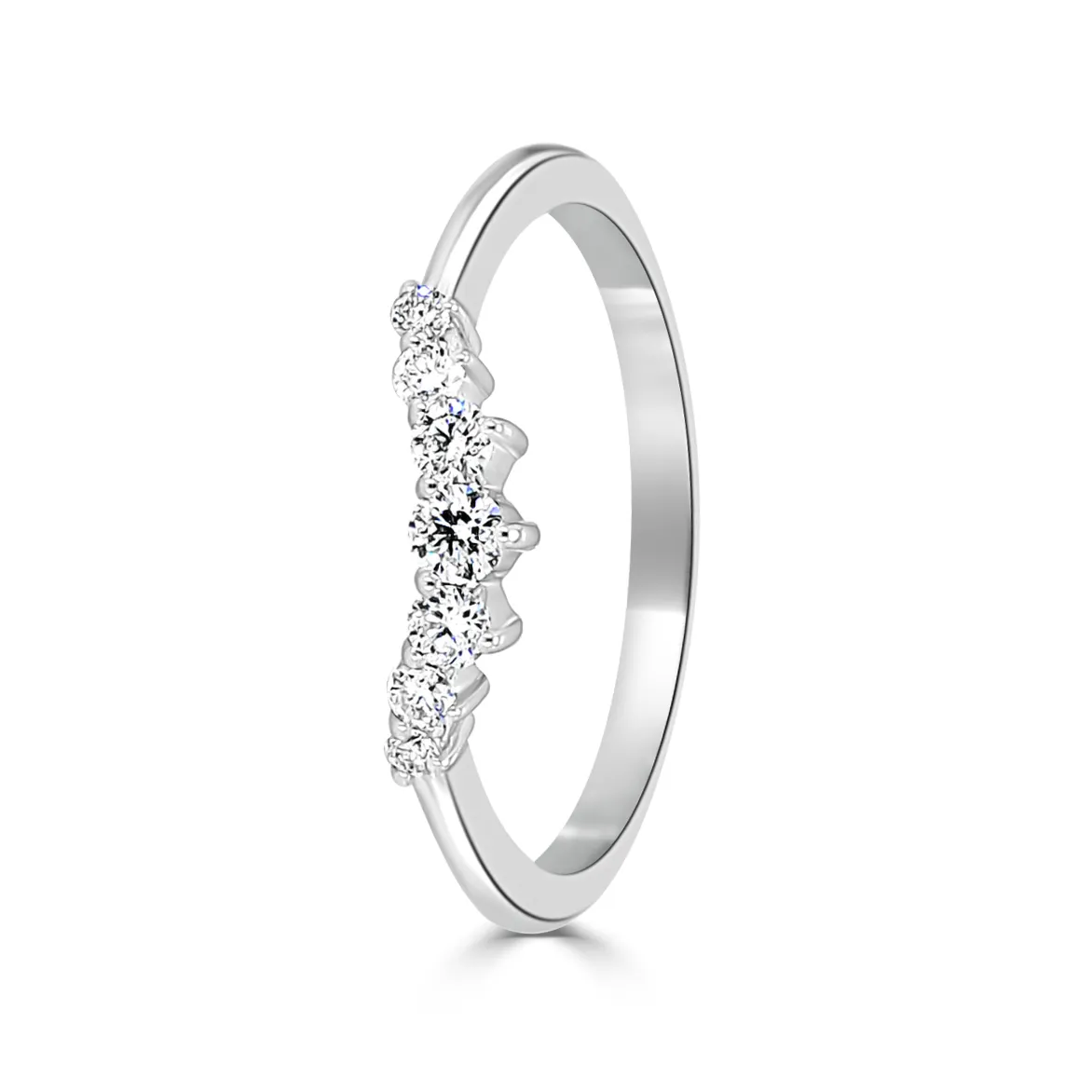 Platinum Beautiful Wedding Ring For Women jewelry Wabash avenue