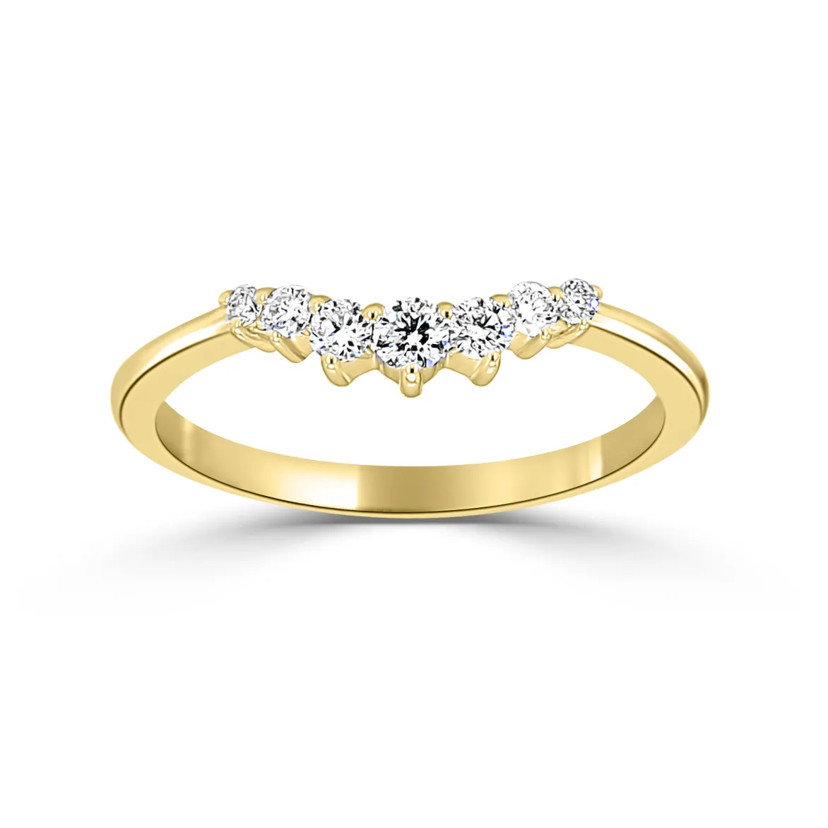 Yellow Gold Beautiful Wedding Ring For Women