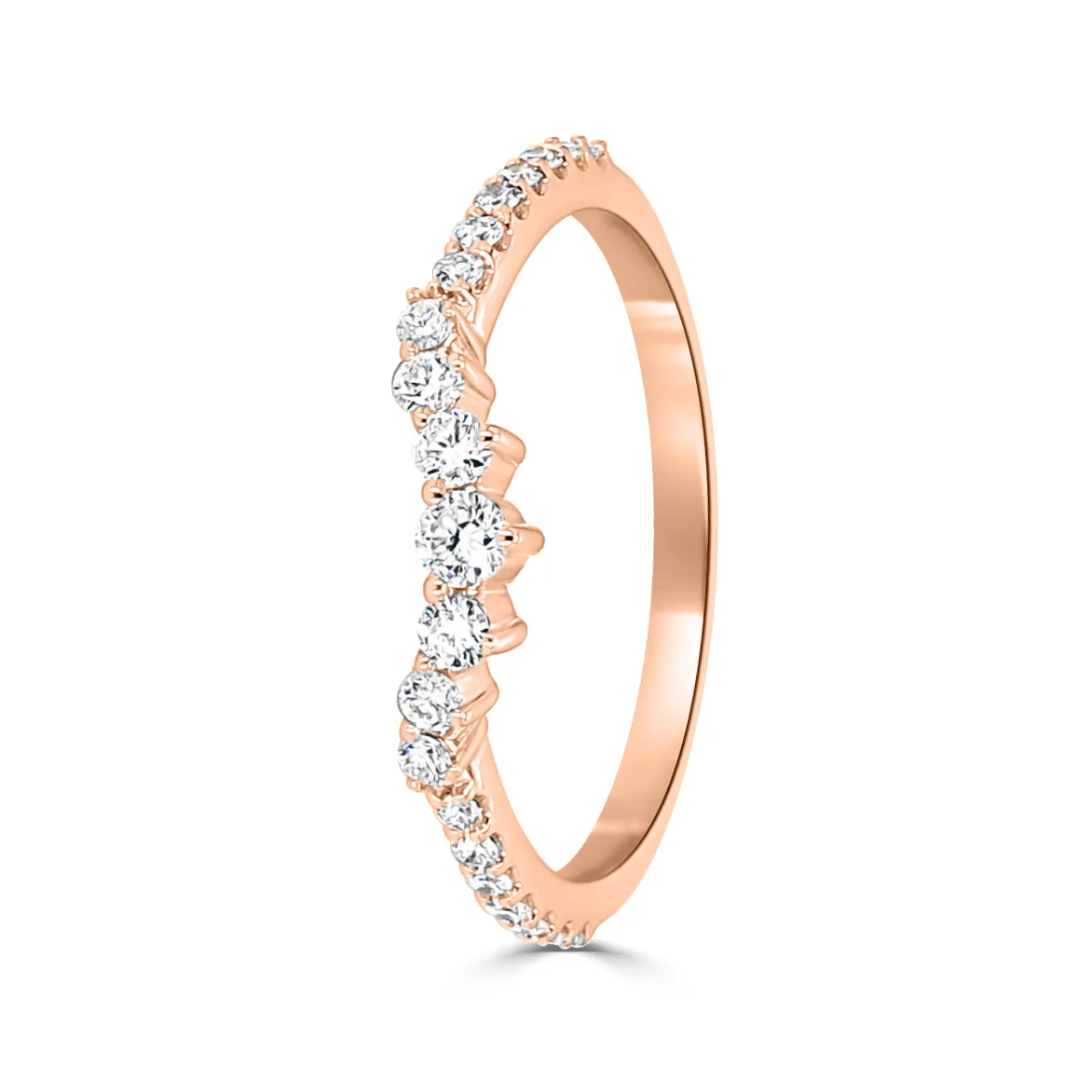 Rose Gold Chicago's Favorite Wedding Ring For Women jewelry Wabash avenue