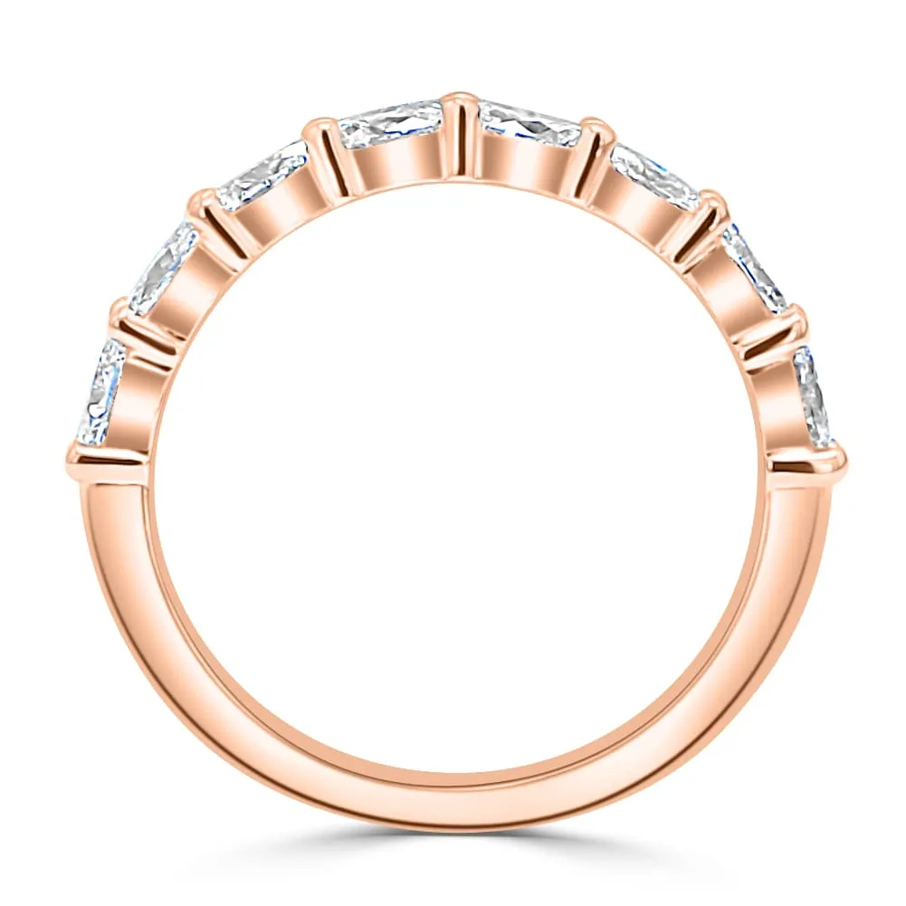 Rose Gold Serene and Shimmer Wedding Ring For Women jewelry store near me
