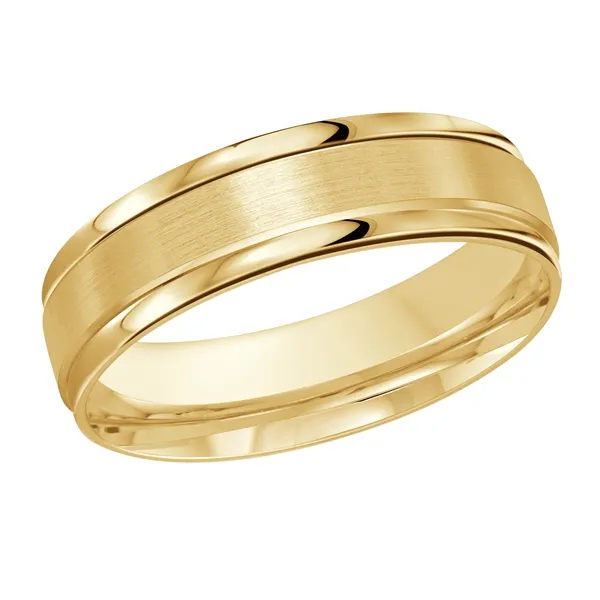Yellow Gold Timeless Wedding Band for Men