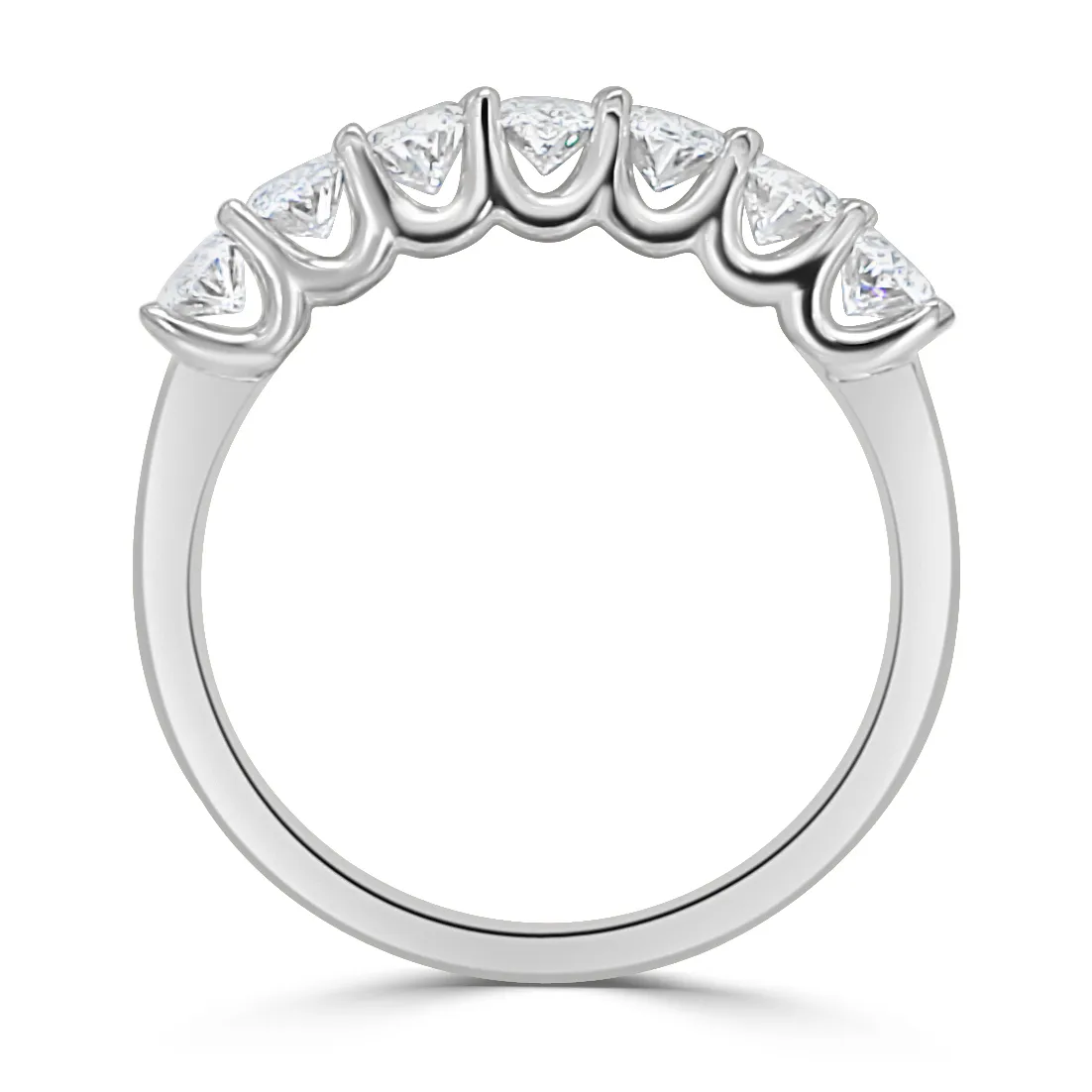 White Gold Oval Shape Wedding Band jewelry store near me