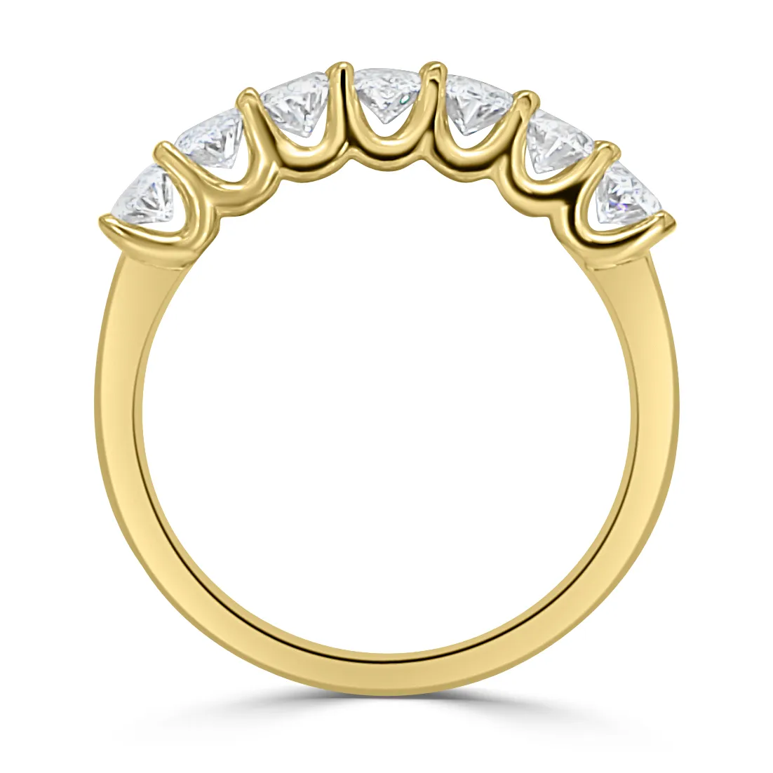 Yellow Gold Oval Shape Wedding Band jewelry store near me