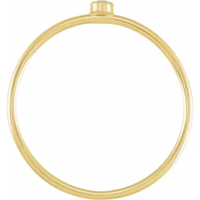 Yellow Gold Diamond Stackable Wedding Ring jewelry store near me