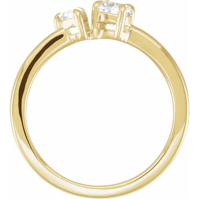 Yellow Gold Two Tone Diamond Wedding Ring jewelry store near me