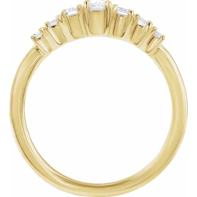 Yellow Gold Lab-Grown Diamond Wedding Ring jewelry store near me