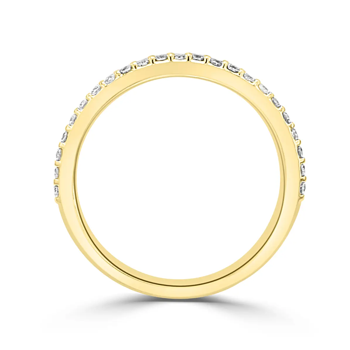 Yellow Gold Griselda Cigar Wedding Band jewelry store near me