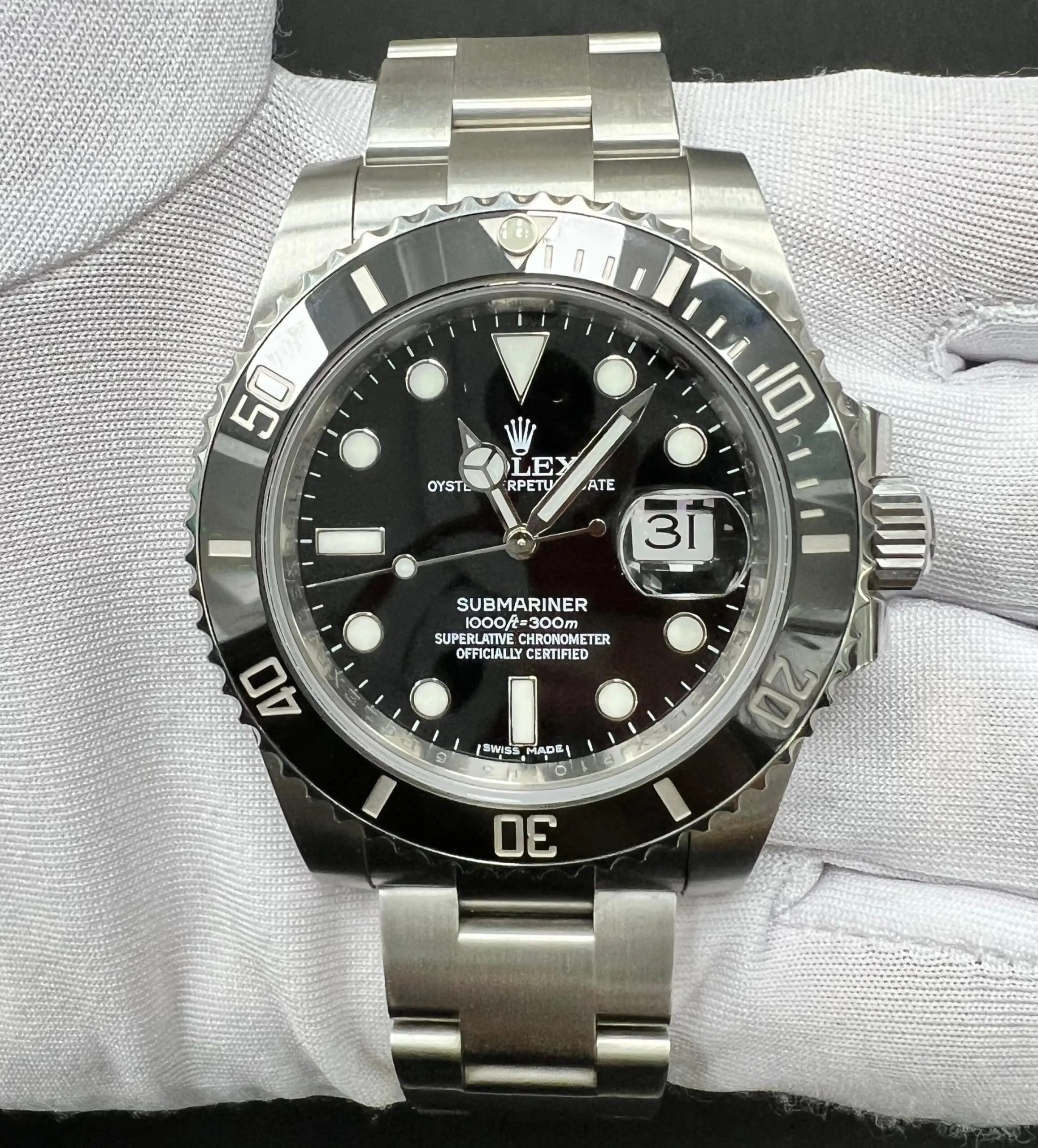 ROLEX SUBMARINER DATE 3168LW