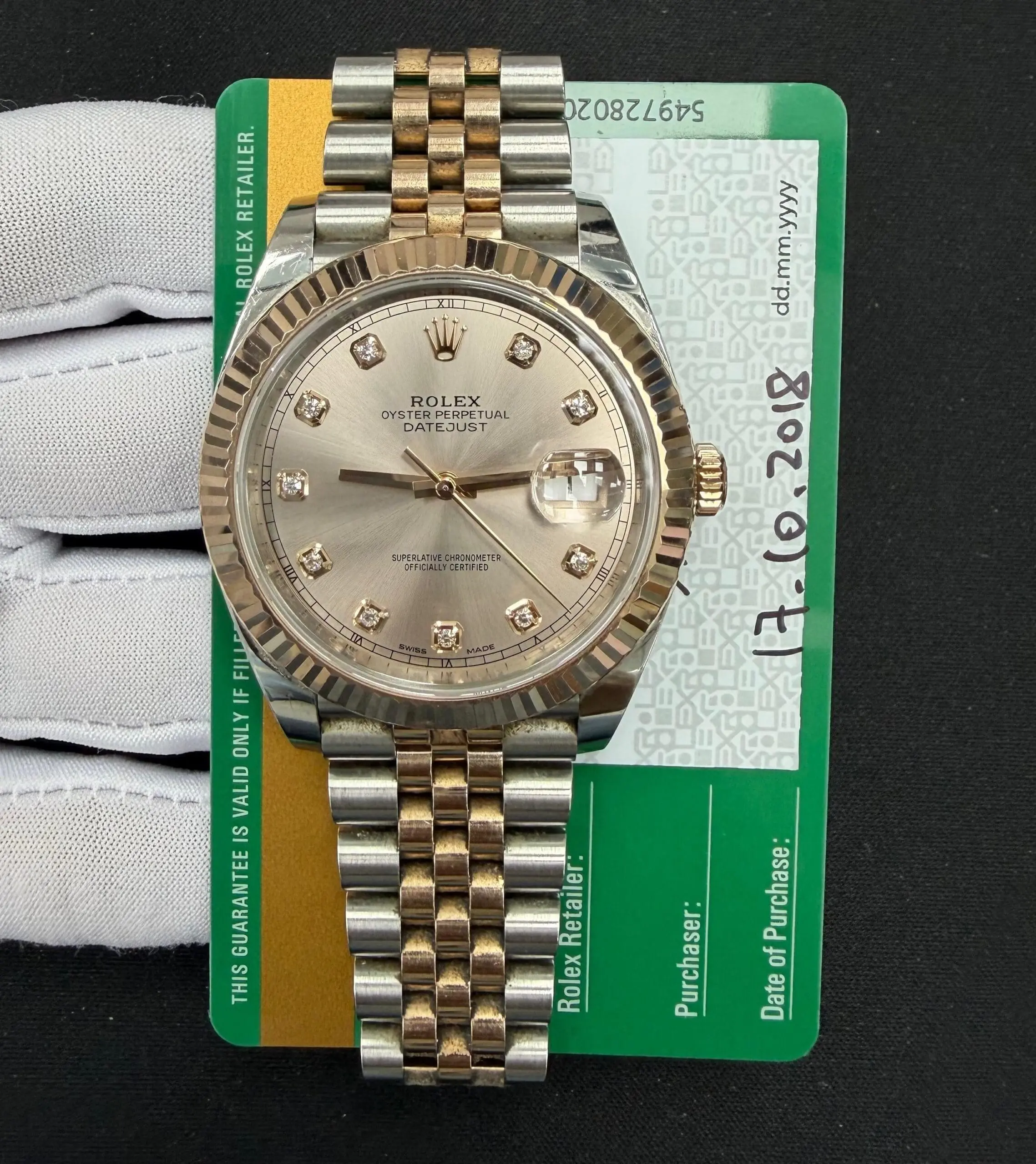 ROLEX DATEJUST 3378LW