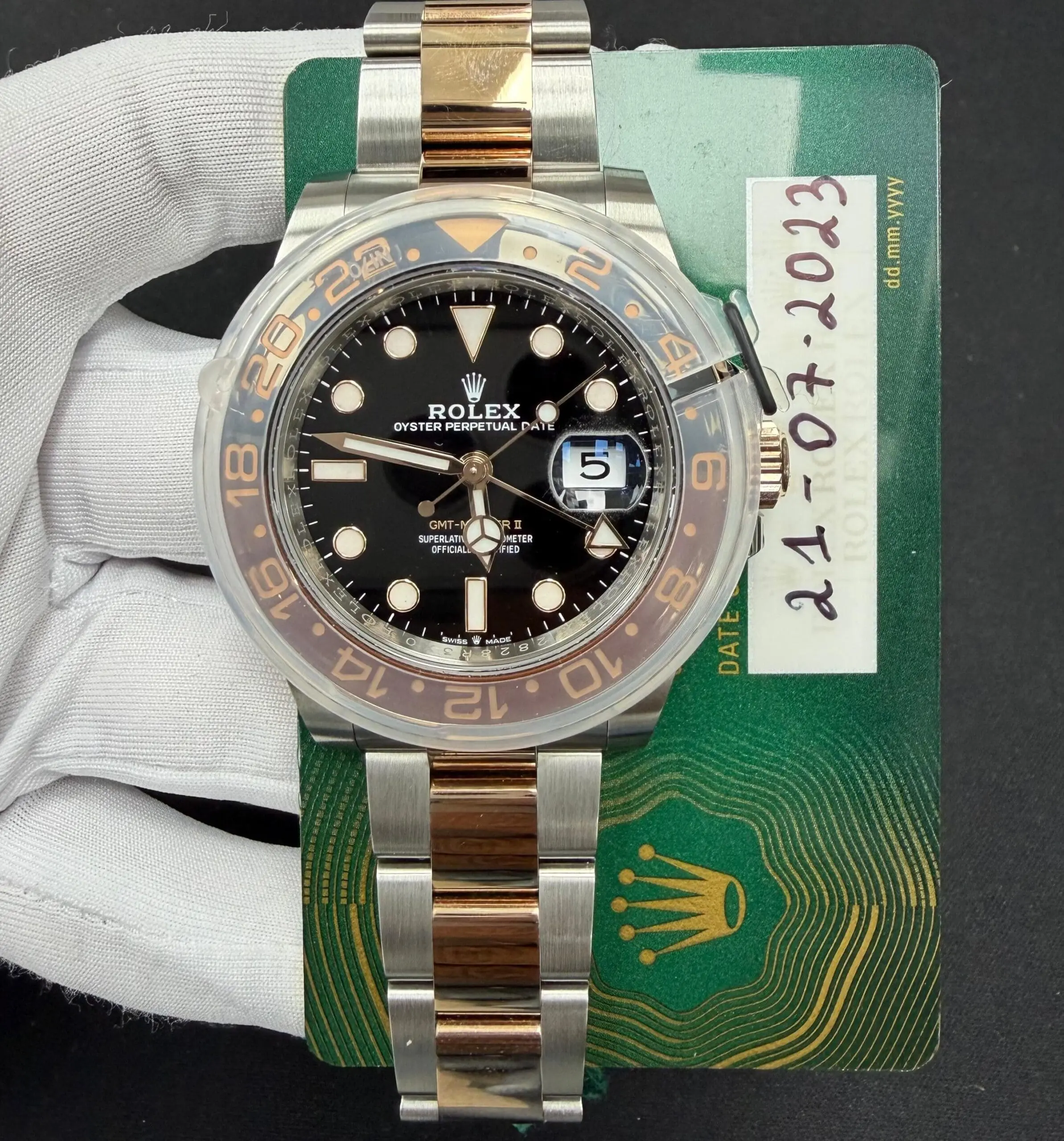 ROLEX GMT MASTER II 3427LW